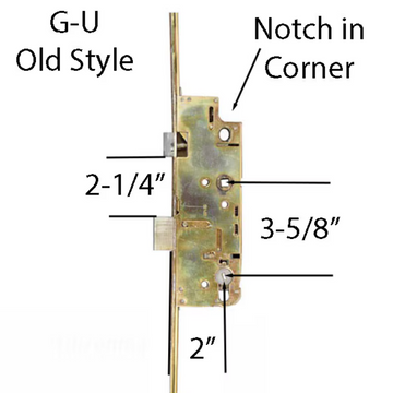20MM ACTIVE 50/92 SHOOTBOLT G-U REPLACEMENT FOR 74-3/4" SUPERIOR DOOR - YDI